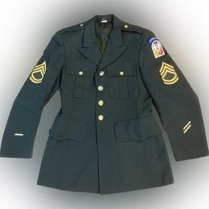 U.S. Army Airborne Men’s Enlisted Service Dress Coat